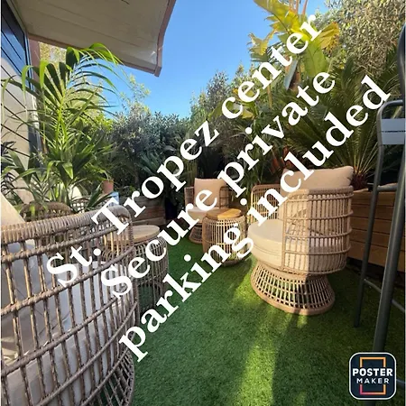 Tropez Centre Parking Et Jardin Prive Inclus Saint-Tropez