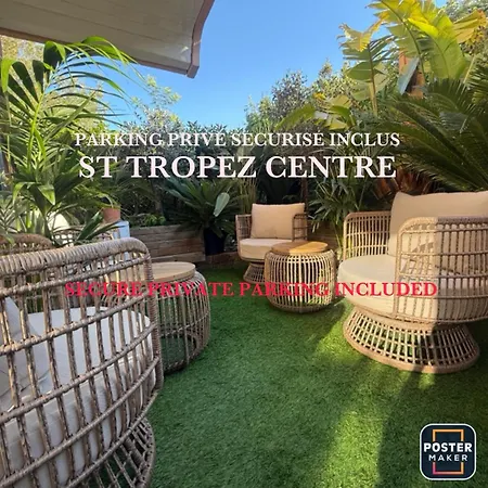 Apartment Tropez Centre Parking Et Jardin Prive Inclus *