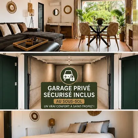 Tropez Centre Parking Et Jardin Prive Inclus Apartment