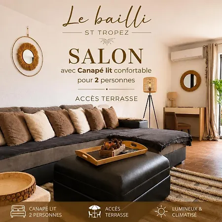 Tropez Centre Parking Et Jardin Prive Inclus *