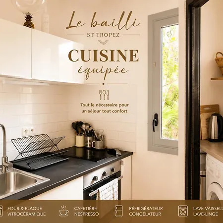 Tropez Centre Parking Et Jardin Prive Inclus