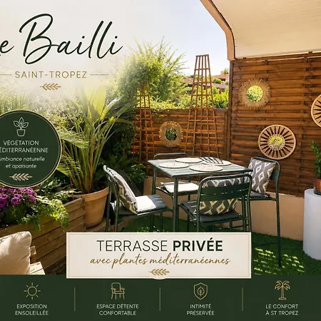 Tropez Centre Parking Et Jardin Prive Inclus *